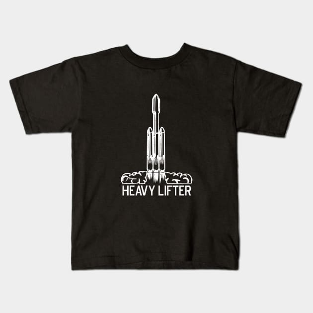 Heavy Lifter Kids T-Shirt by AeroGeek